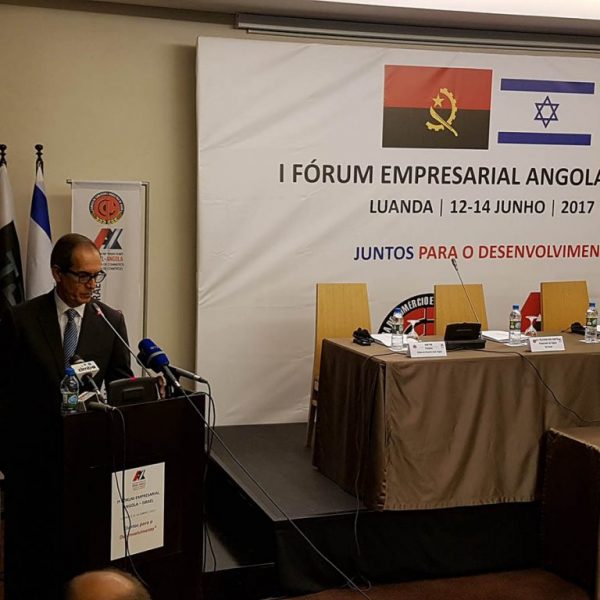 Bem sucedida viagem Câmara de Comércio de Angola, Luanda de Angola Israel