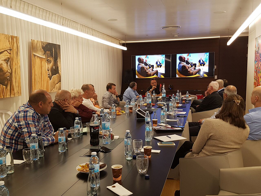 כנס לשכה ואסיפה כללית של לשכת המסחר ישראל אנגולה לפתיחת שנת 2018